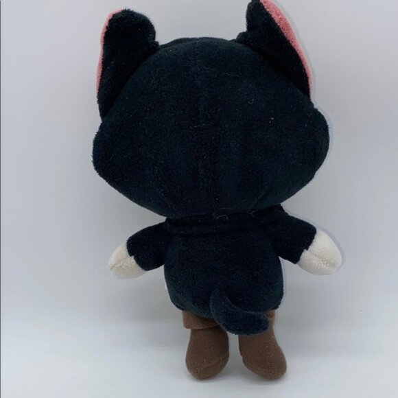 Puss in Boots The Last Wish Black Plush Stuffed Animal Toy Dreamworks 7.5 - Picture 3 of 8